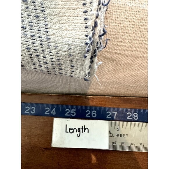 Free People Beach Short Sleeve Textured Oversized Top Woman's Size L Distressed - Picture 5 of 16